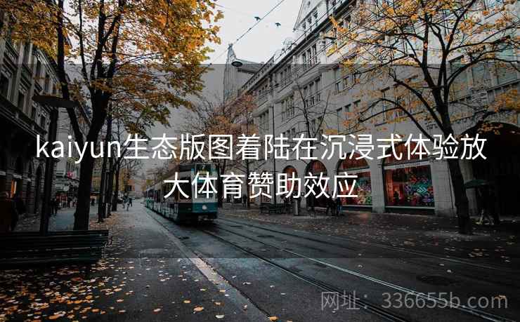 kaiyun生态版图着陆在沉浸式体验放大体育赞助效应