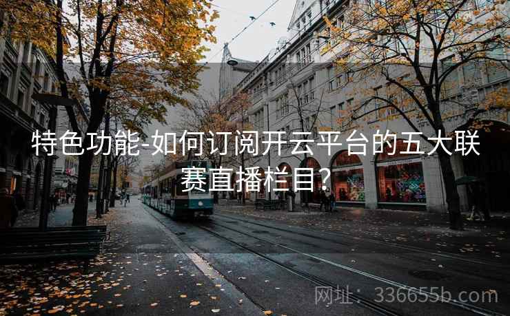 特色功能-如何订阅开云平台的五大联赛直播栏目？