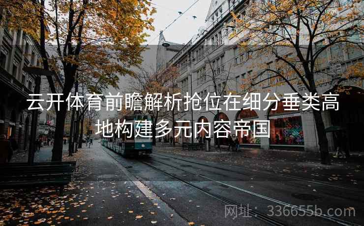 云开体育前瞻解析抢位在细分垂类高地构建多元内容帝国